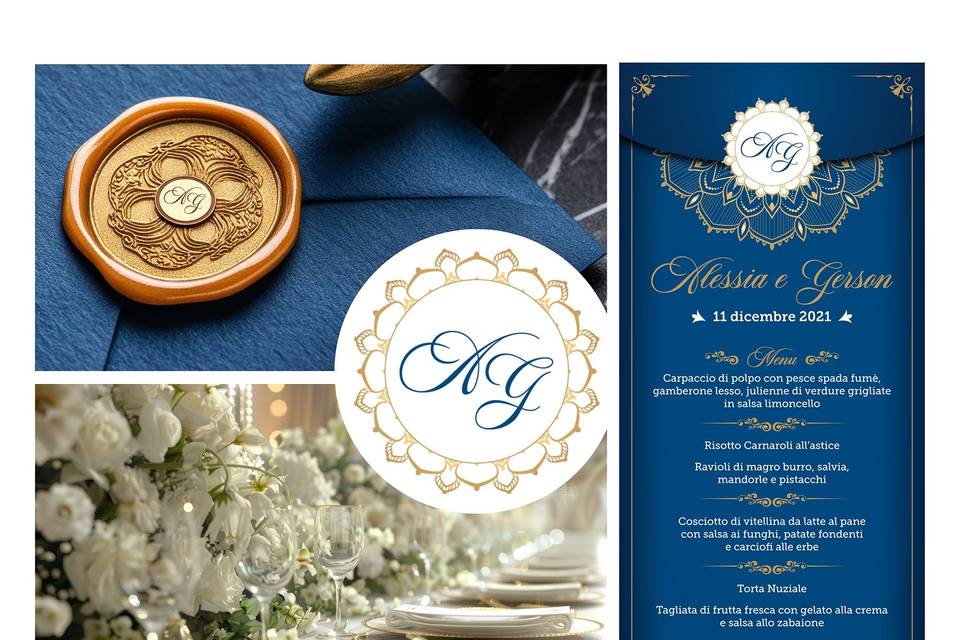 Menu, Addobbi, Logo Sposi