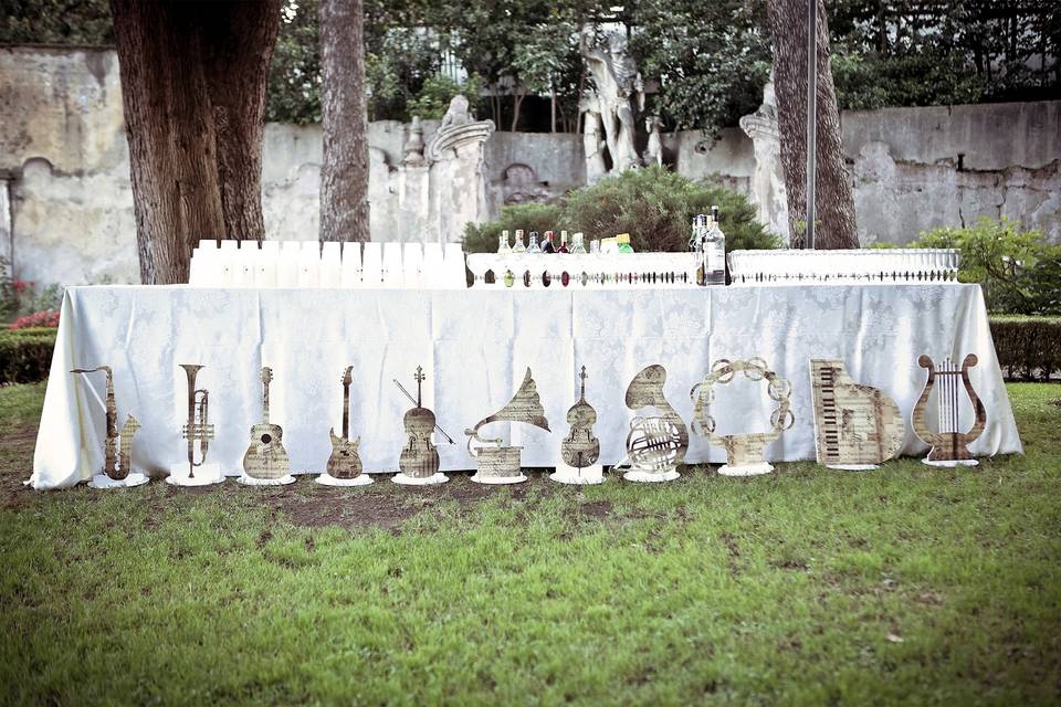 Allestimento tematico villa