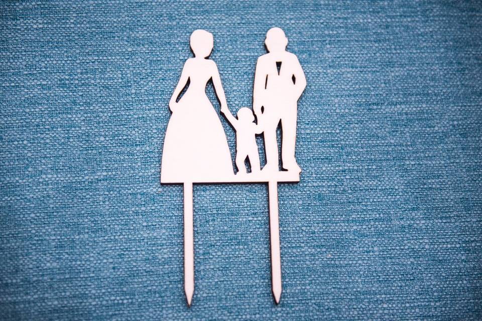 Cake topper personalizzati