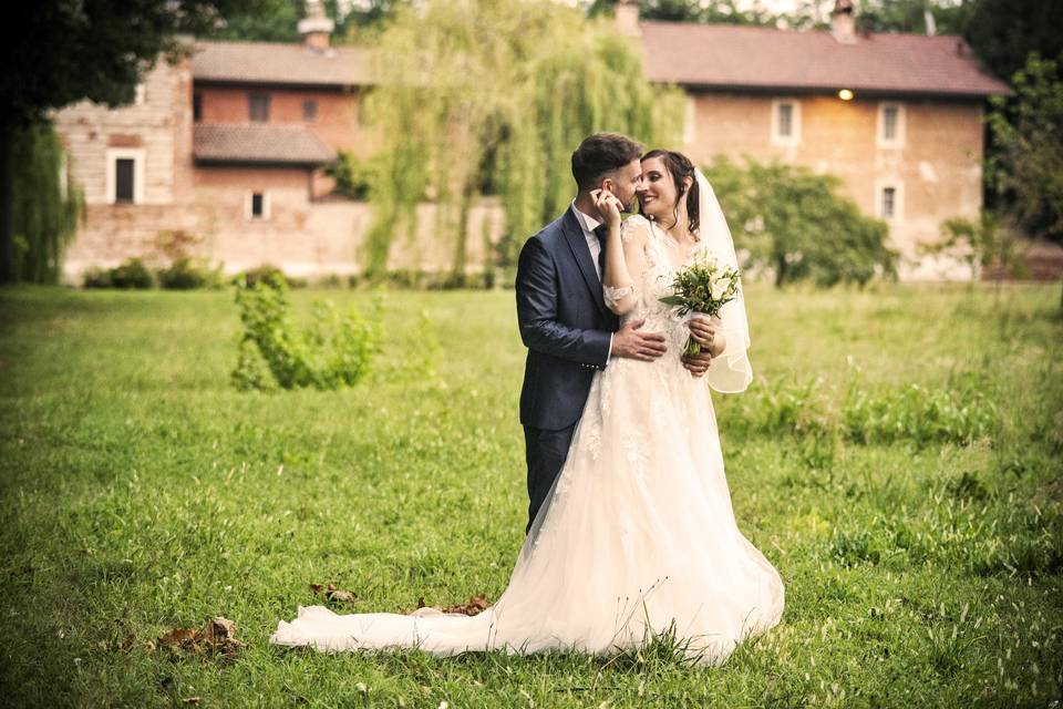 Foto matrimonio villa Gromo