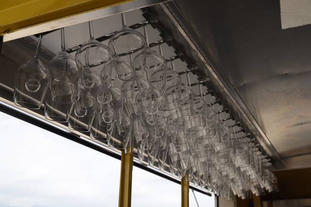 Dettaglio interno Wine Truck