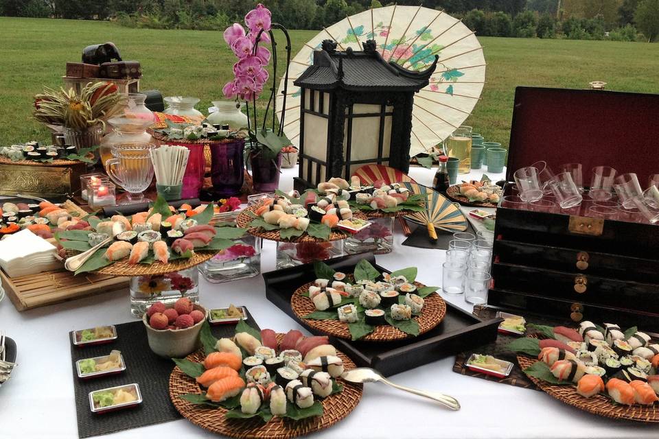 Sushi time in your wedding!