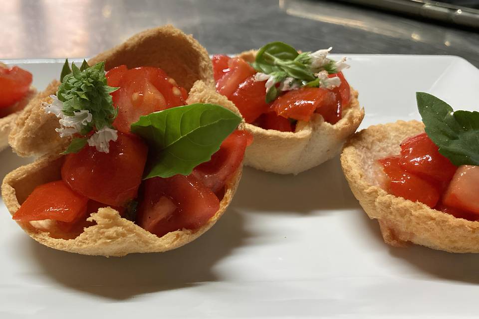 Bruschette di pomodoro