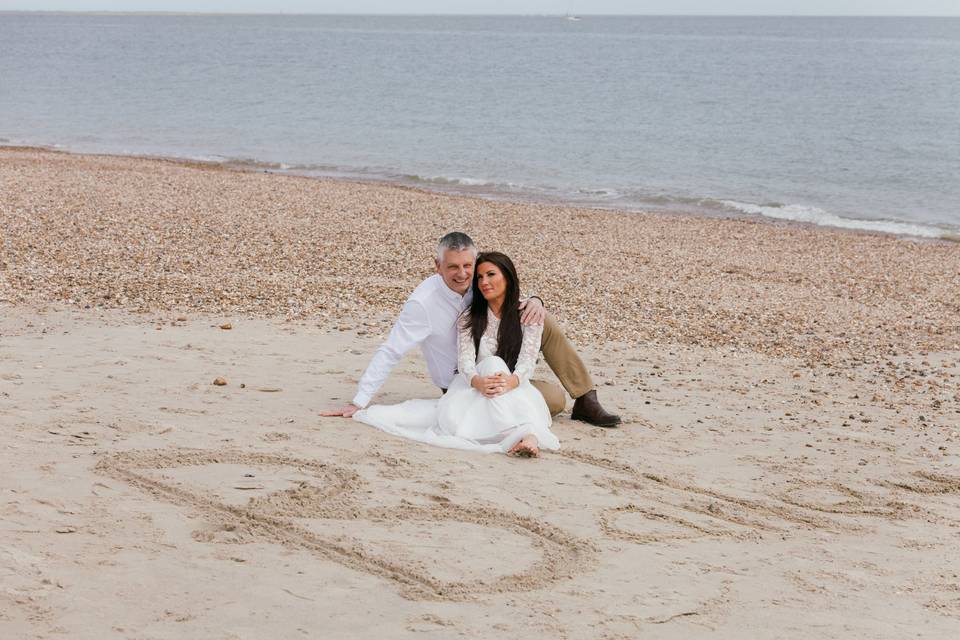 Matrimonio nelle spiagge in UK