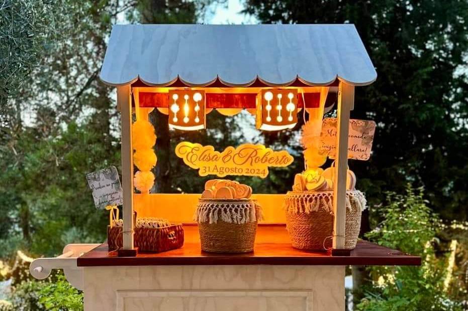 Carretto gelati matrimonio