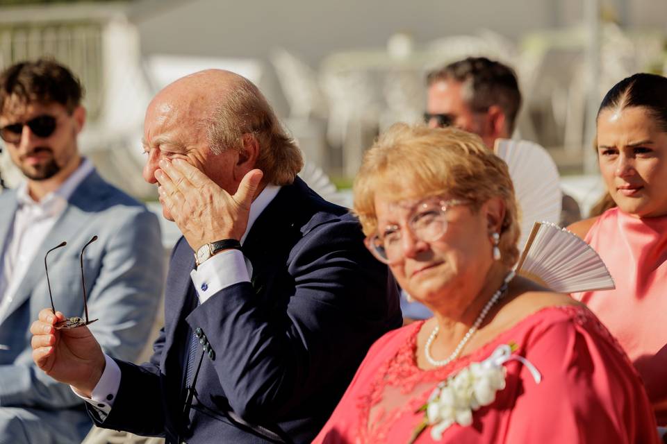 Le emozioni di chi vi è vicino