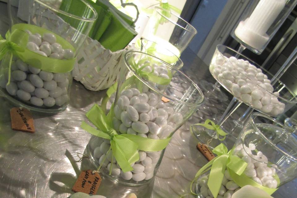 Confettata verde lime