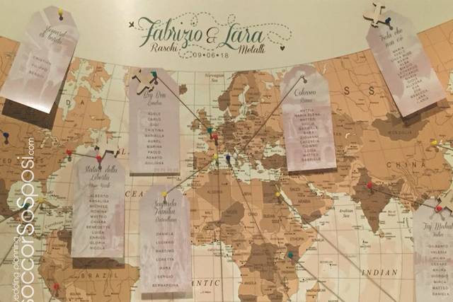 Tableau personalizzati - tableau Battesimo - Segnatavolo \\ Wedding Lab  Design