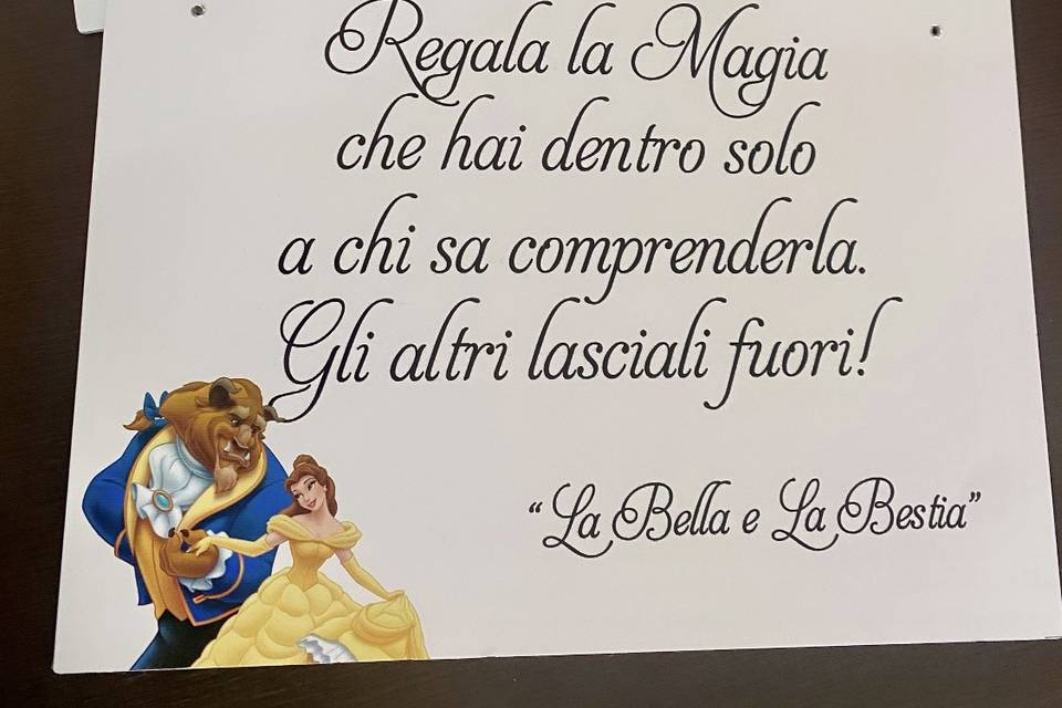 Targhetta Paggetto/Damigella