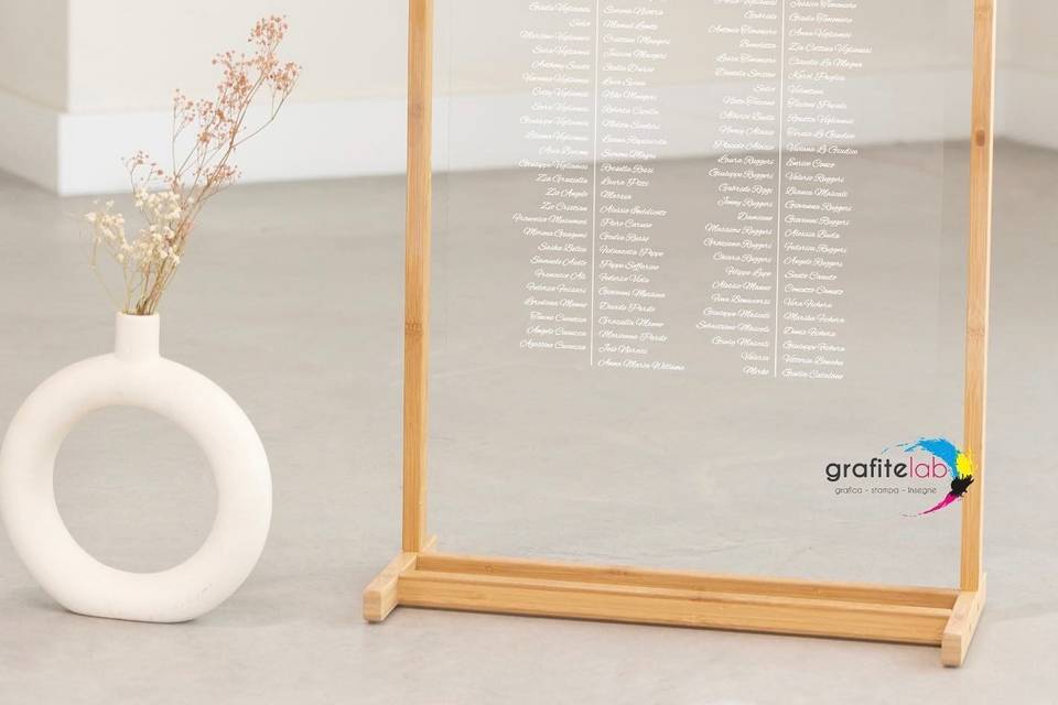 Tableau in plexiglass