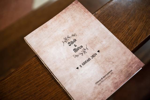 Copertina libretto chiesa