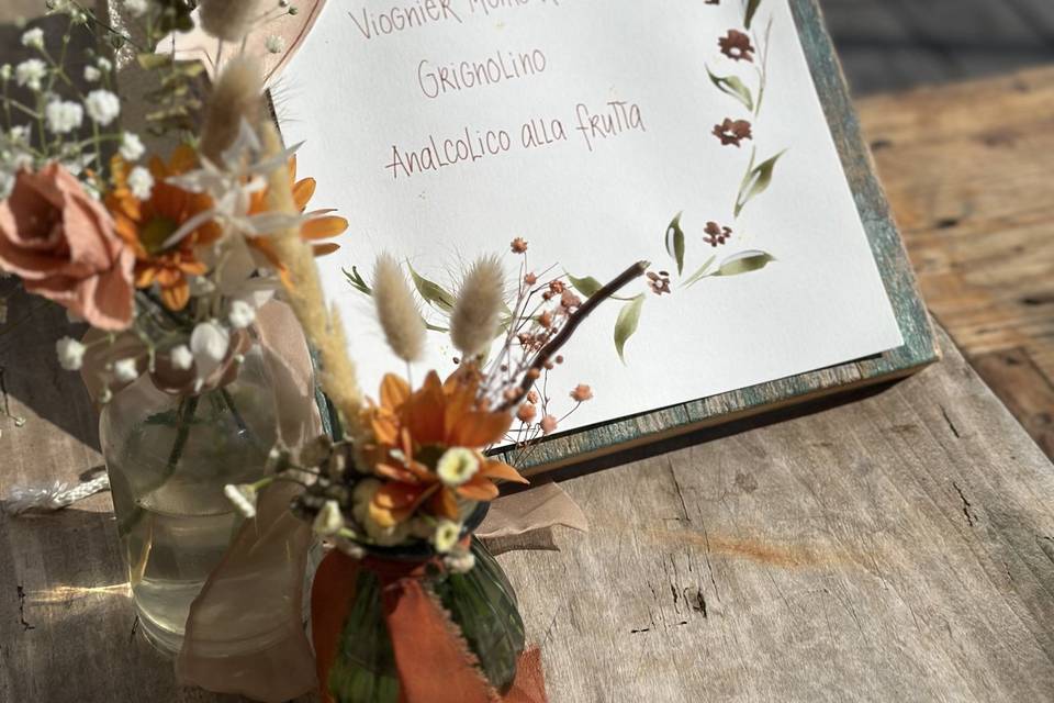 Menu’ buffet fatto a mano