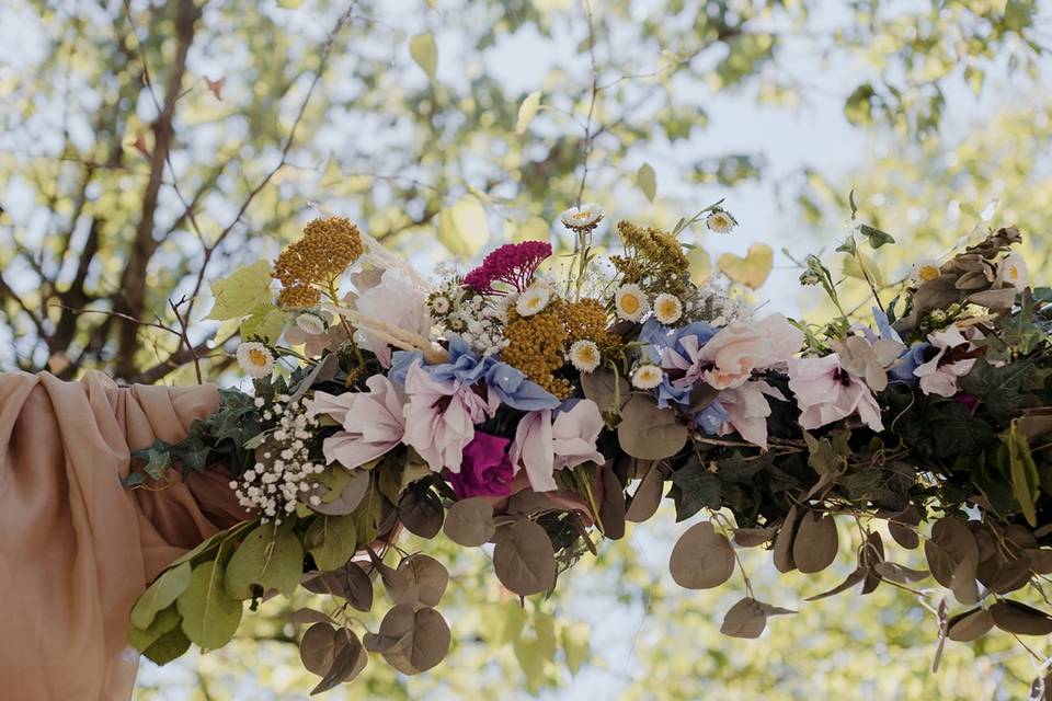 Fiori carta fatti a mano