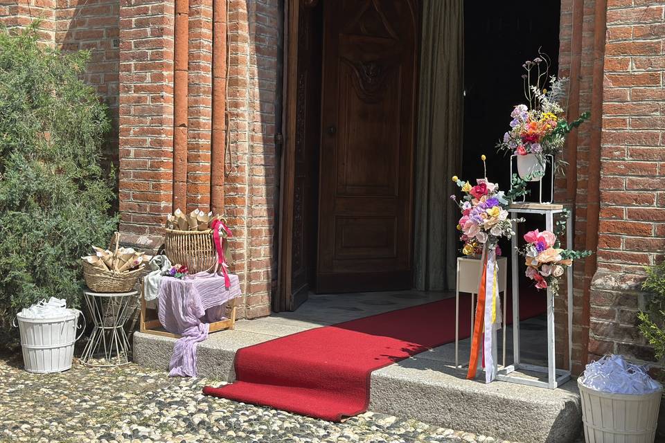 Allestimento chiesa