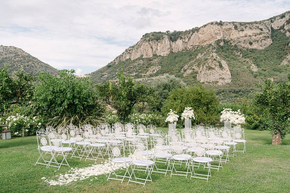 Garden ceremony