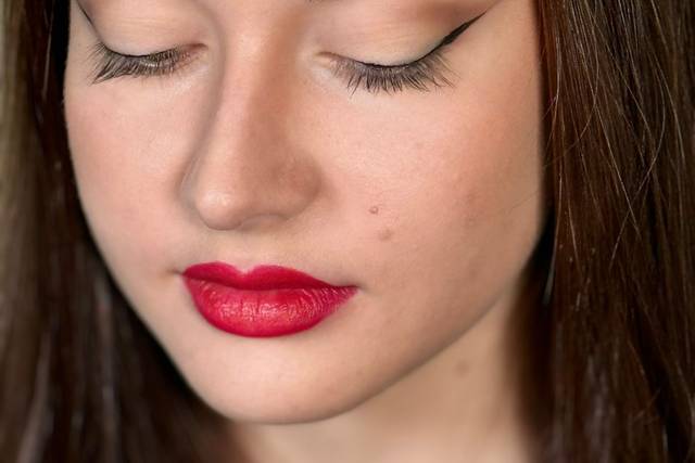 red lips
