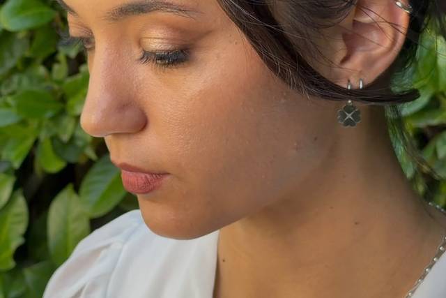 Soft smokey eyes