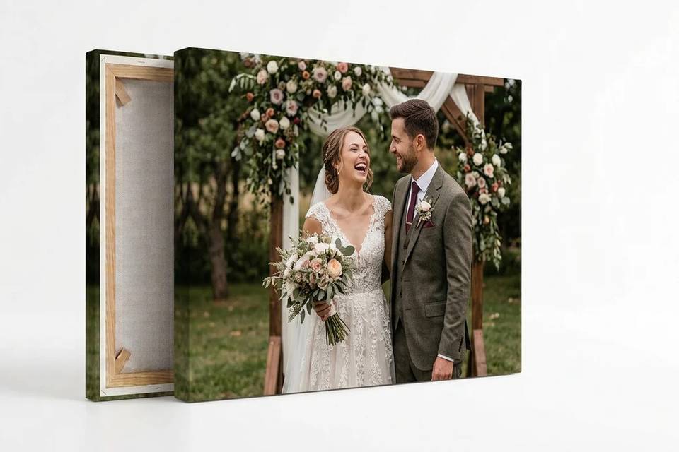 Foto su Tela Matrimonio