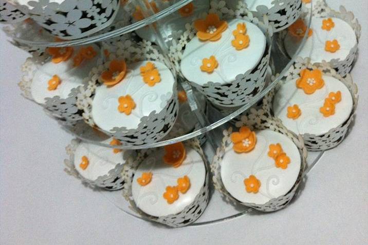 Wedding cupcakes