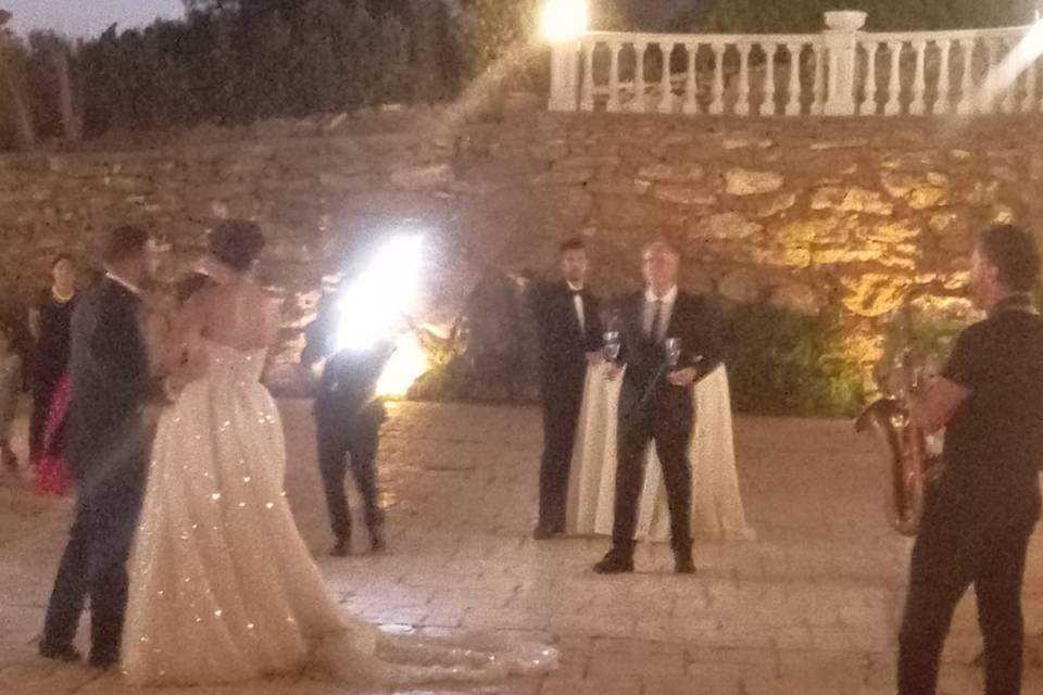 Postazione taglio torta
