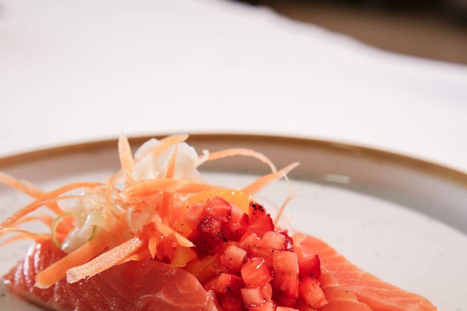 Carpaccio salmone
