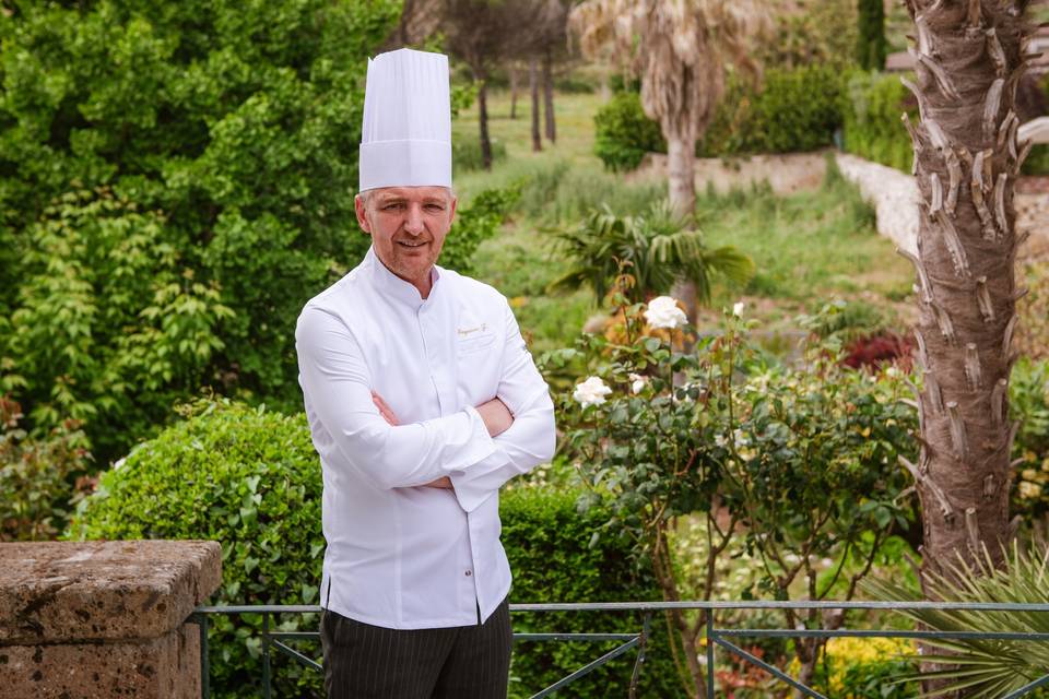 Lo chef Eugenio Zaino