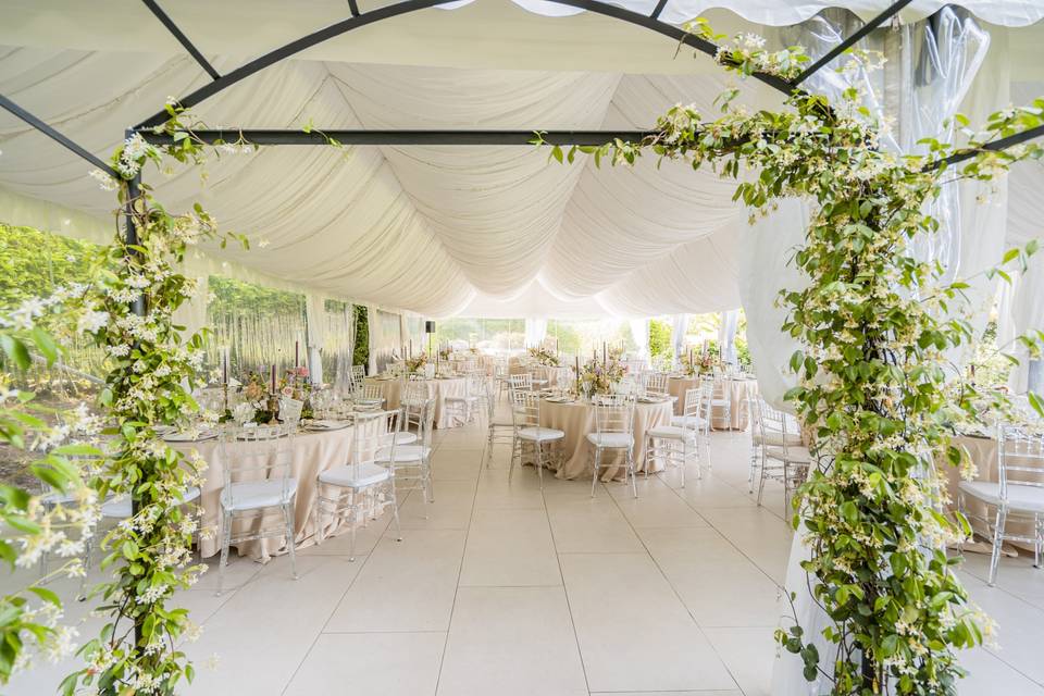 Matrimonio in villa