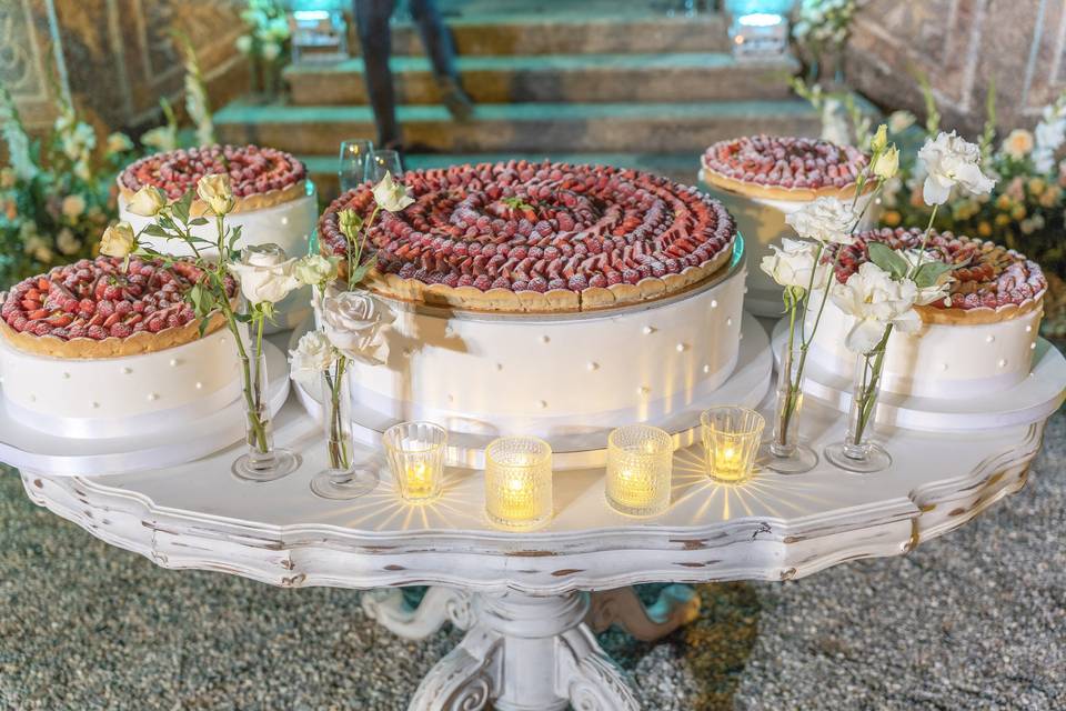 Crostata su più livelli