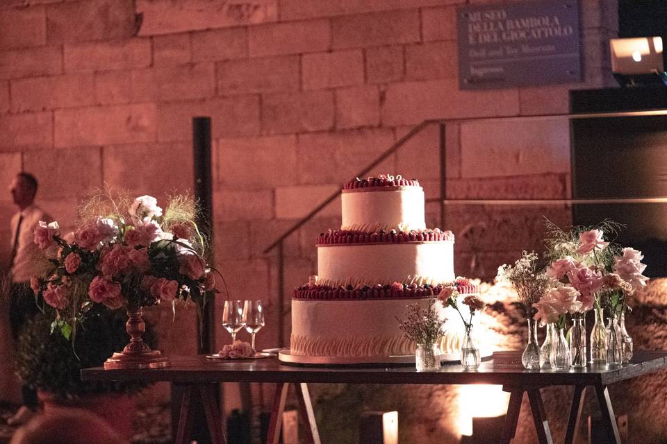 Torta a tre piani