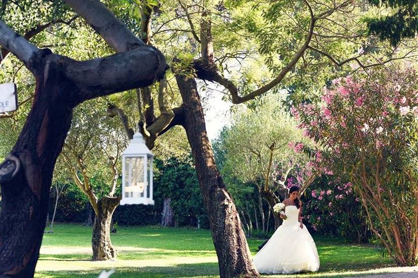 Passeggiando in giardino