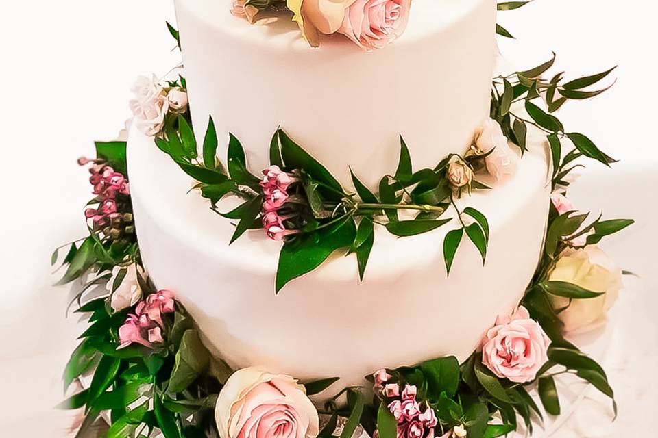 Wedding cake elegante