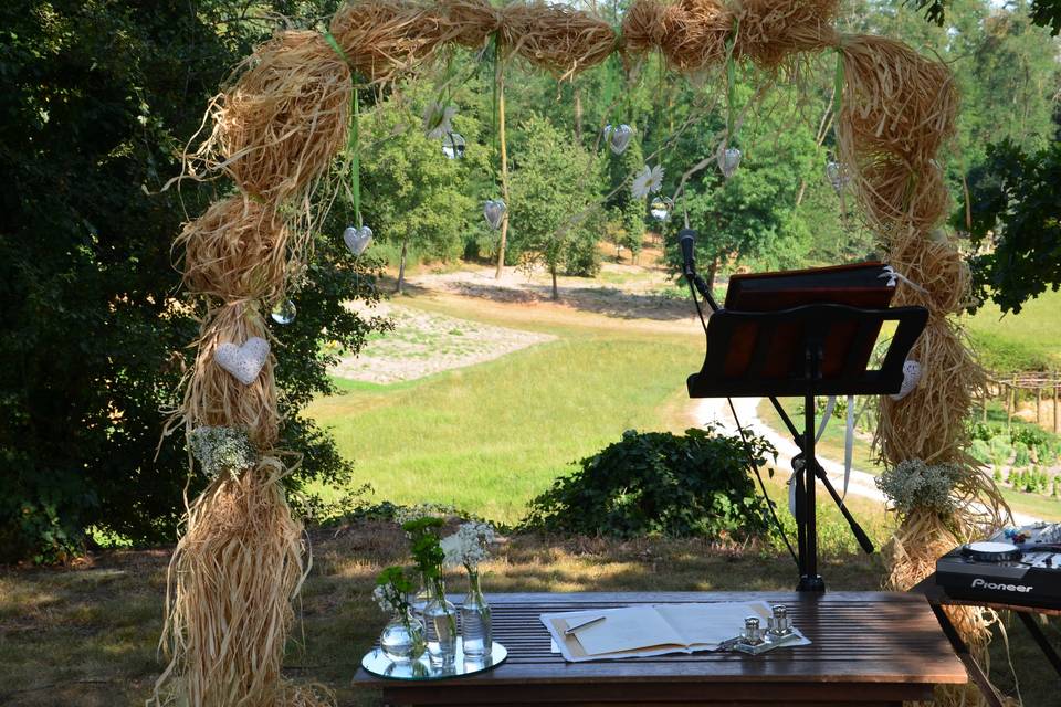 Country wedding