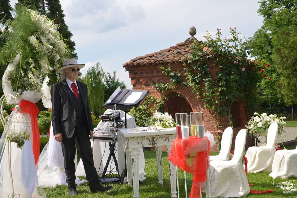 Matrimonio all'aperto