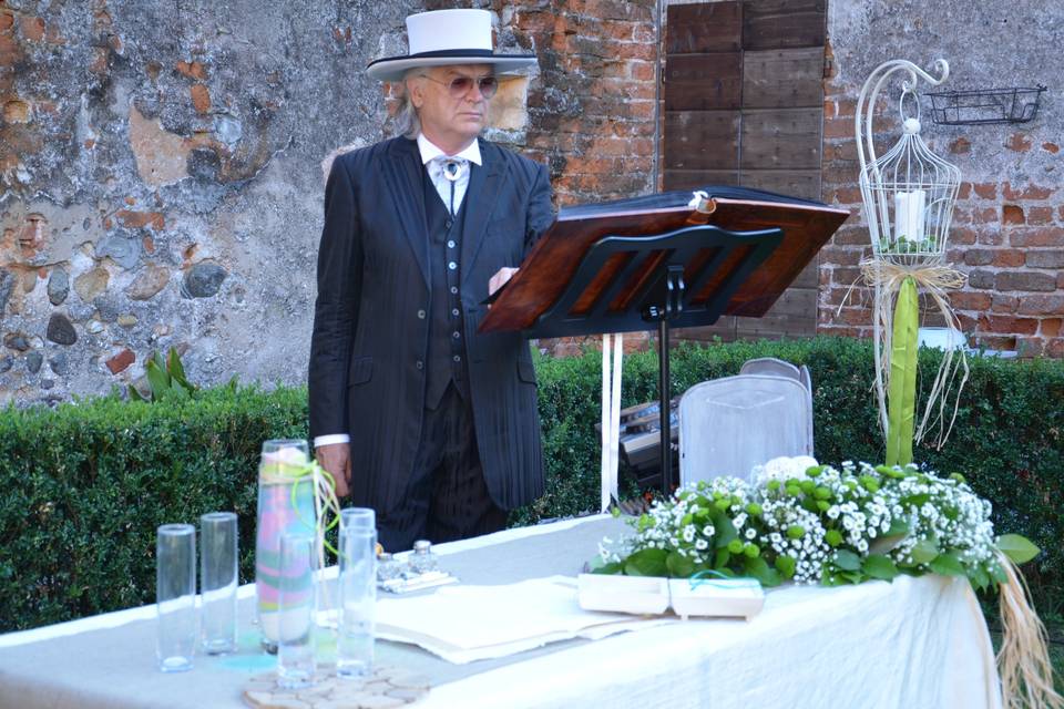 Matrimonio all'aperto