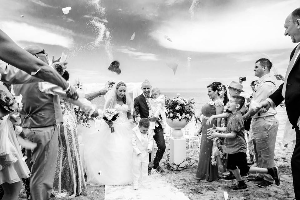 Matrimonio sulla spiaggia