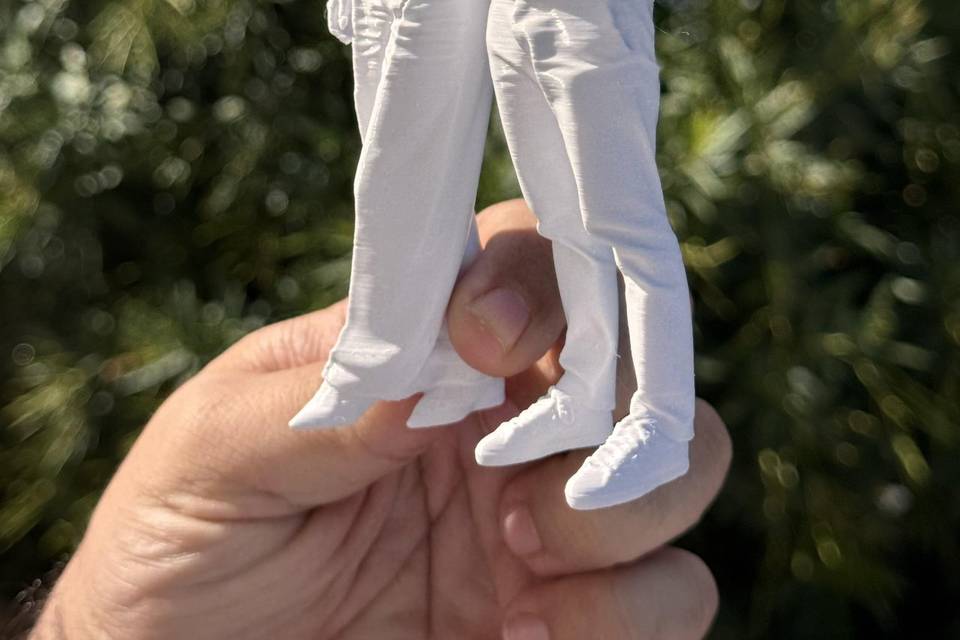 Cake Topper 3D pesonalizzatti