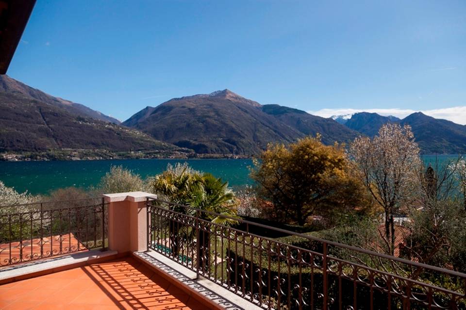 Vista lago di Como