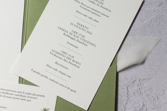 Partecipazione personalizzata