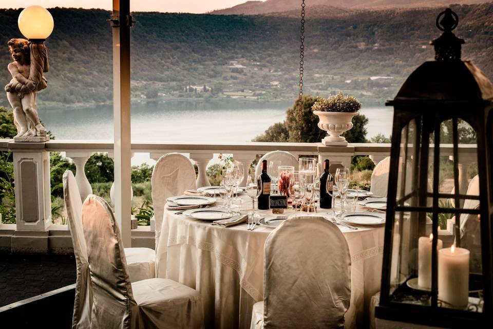 Pranzo in terrazza