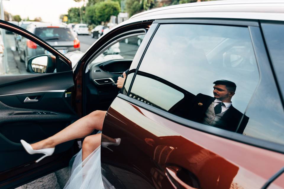 Momenti rubati in un matrimonio