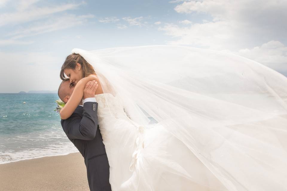 Matrimonio spiaggia liguria