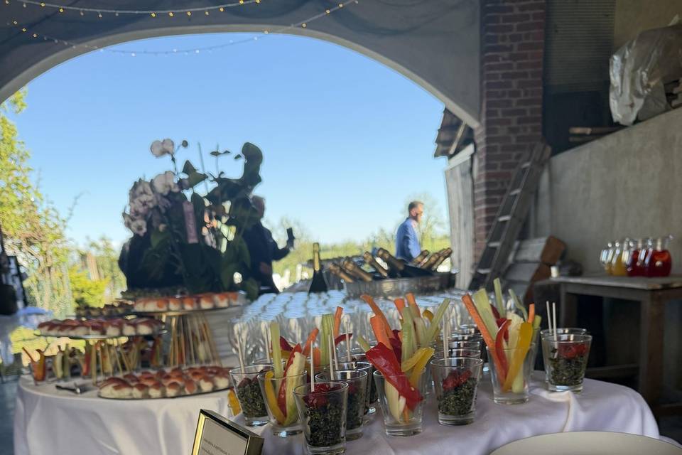 Buffet aperitivo