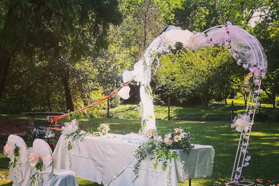 Matrimonio in villa a Mogliano