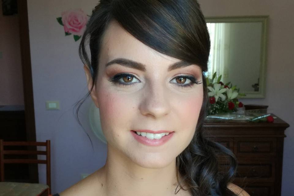 Trucco sposa nude