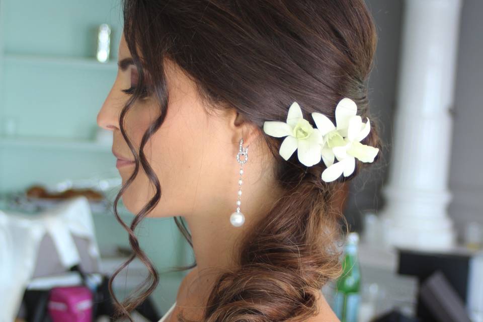 Hair laterale sposa