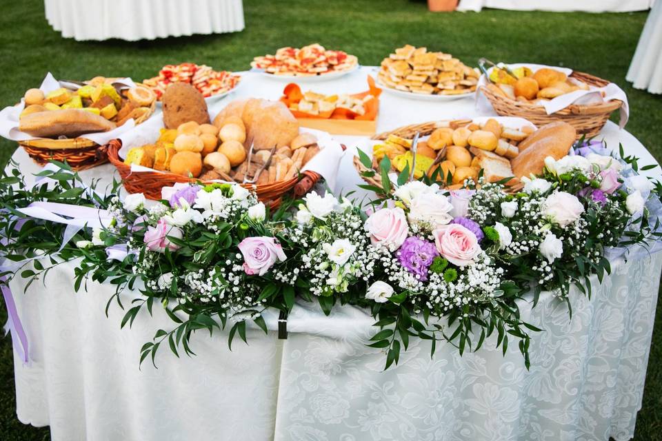 Gran buffet degli sposi