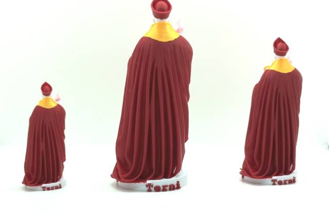 Statuine dipinte retro