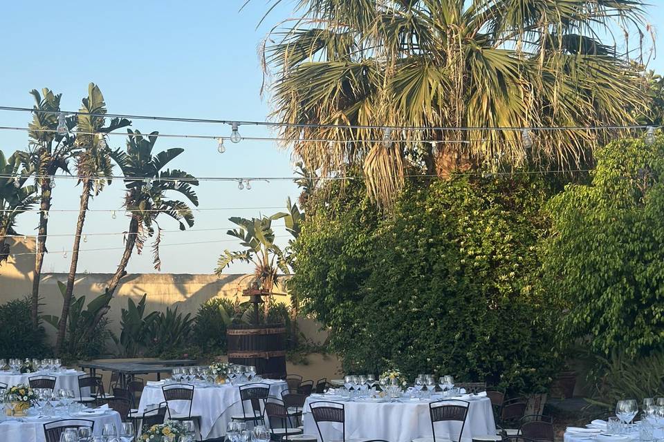 La cena nella Corte
