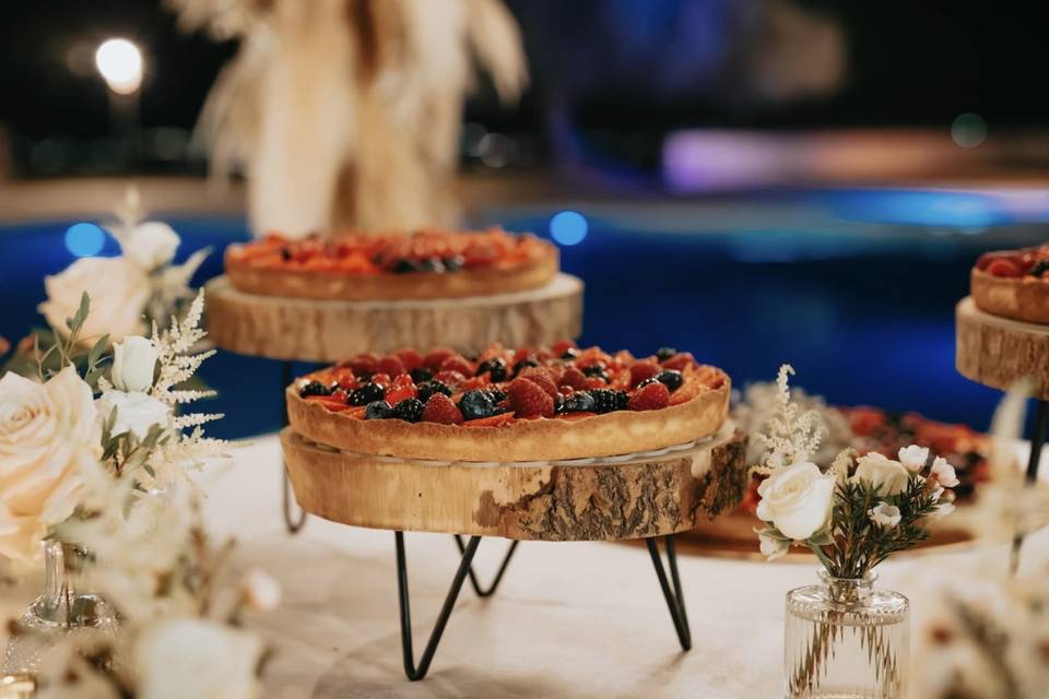 Il tavolo della torta