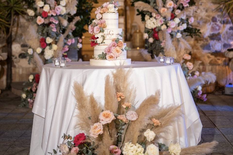 La Wedding cake